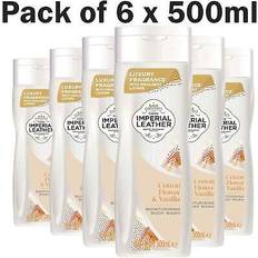 Imperial Leather Body Washes Imperial Leather moisturising body wash cotton flower & vanilla orchid 6 x 500ml