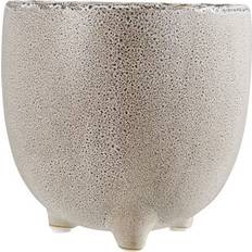 Pots, Plants & Cultivation Premier Housewares Large Planter Plant Pot with Subtle Speckled Finish - Grey