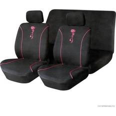 B&Q Pink Rose Style Universal Full Car Seat Cover Set