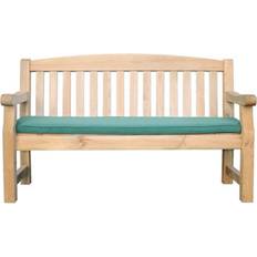 Zest emily garden bench Zest Cushion For Emily 3 Seater 5 Ft Pad Garden Bench