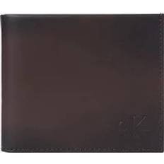 Wallets & Key Holders Calvin Klein Leather Billfold Wallet - Bitter Brown