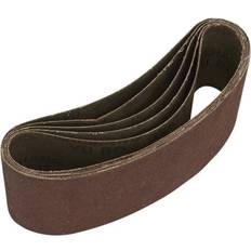 Power Tool Accessories Sealey Sanding belt 76 x 457mm 120grit pack of 5