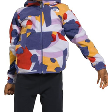 9-12M - Boys Tops The North Face Kid's Glacier Full Zip Hoodie - Cave Blue Collage Shapes Print