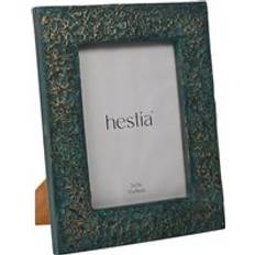 Turquoise Wall Decorations Hestia Teal With Gold Imprint - 5" x 7" Photo Frame