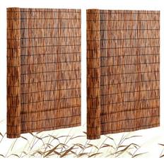 Haver & Udemiljøer VEVOR Natural Reed Fencing 4 ft x 16.4 ft Set of 2