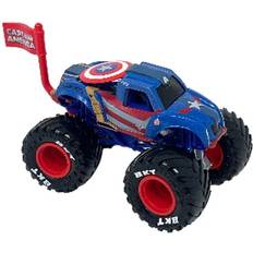 Monster Figuren Monster Jam 1:64 Marvel Single-Captain America