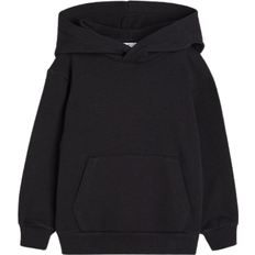 H&M Kid's Brushed Inside Hoodie - Black (0542551005)