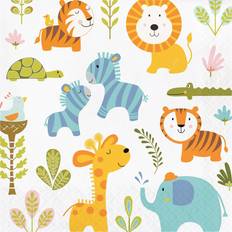 Creative Party Creative Party Happiest Jungle 2 Ply Napkins Pack of 16