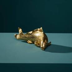 Deko Fisch Gold