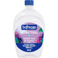 Softsoap Antibacterial Liquid Hand Soap White Tea & Berry Scent Refill 50oz