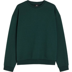 H&M Loose Fit Sweatshirt - Dark Green