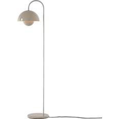 Vp12 &Tradition Flowerpot VP12 Grey Beige Gulvlampe 122cm