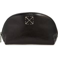 Leder - Schwarz Kosmetiktaschen Off- Arcade Leather Cosmetics Pouch