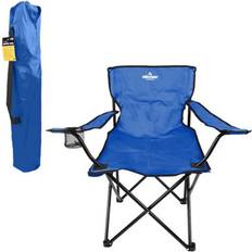 Milestone Milestone Camping Folding Camping Chair Blue One Size
