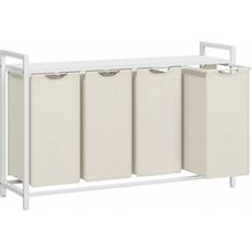 Shein VASAGLE Laundry Basket Compartment Hamper X L X X X Cm
