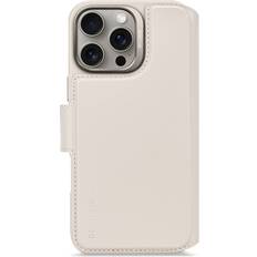 Decoded Étui pour iPhone 16 Pro Max Folio MagSafe avec Porte-cartes et Coque Détachable Beige