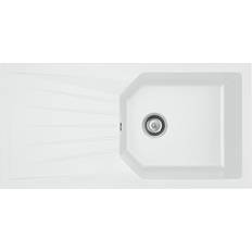 Liquida AGV100WH 1.0 Bowl Bio Composite Reversible Inset