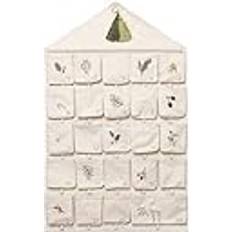 Advent Calendars Fabelab Wall Calendar Yule Greens Embroidery Beige