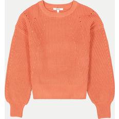 Dame - Orange - Striktrøjer Sweatere Garcia Pullover mørkeorange