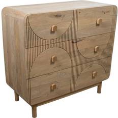 Romimex Natural Mango Wood 40 x 85 x 90 cm Sideboard