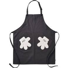 Aprons Disney Disney Monochrome Cotton Adjustable Apron White, Black