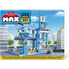 Poliser Byggsatser Max CITY Klossar Polisstation, 318st