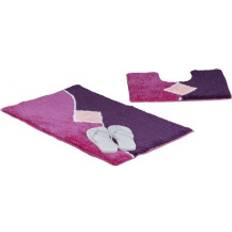 Bathroom Rug Set of 2 Patterned