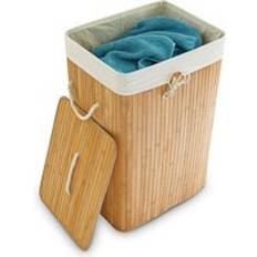 Bamboo Tvättkorgar Relaxdays Bambu Tvättkorg XL 83 L 65.5 x 43.5 x 33.5 cm