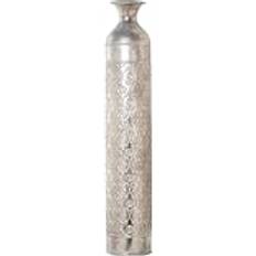 Multicoloured Vases Alexandra House Living Floor Silver Metal 15 x 15 x 81 cm Vase