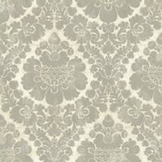 Wallquest Caspia Traditional Damask Silver Wallpaper Metallic Feature