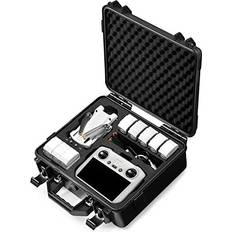 Lekufee Waterproof Hard Carrying Case Compatible with DJI Mini 4 Pro/DJI Mini 3 Pro/DJI Mini 3 Drone/DJI RC 2/DJI RC/DJI RC N2/N1 and More AccessoriesCase