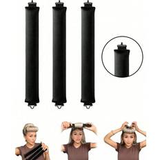 Shein SHEIN 3pcs/Set No-Heat Hair Curling Tool Kit: Curling Rods, Hair Ties & Foam Rollers For Women Hair Styling Design, Hair Rollers, Heatless Curls, Hair Curle
