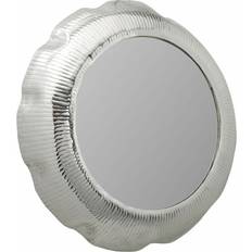 Rostfritt stål Speglar Alexandra House Living Silver Metall 76 x 11 x 76 cm Väggspegel