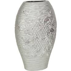 Porcelain Vases Romimex Silver Porcelain 20 x 32 x 11 cm Vase