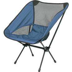 B&Q Ultra Light Pack Away Camping Chair Blue One Size