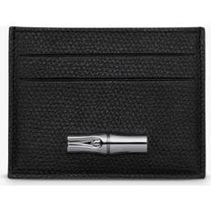 Wallets & Key Holders Longchamp Le Roseau Leather Card Holder