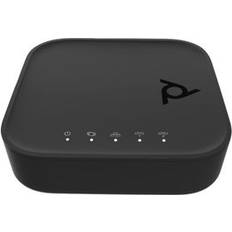 Hewlett Packard Poly ATA 402 VoIP Telefonadapter Med Open SIP