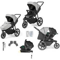 Ickle Bubba Venus Max Jogger Stroller I-Size Travel System Space Grey