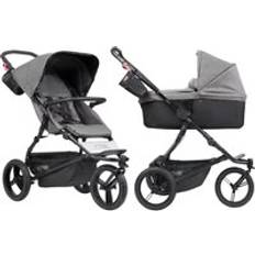 Pushchairs Mountain Buggy Urban Jungle Luxury 2in1 Pram System - Herringbone