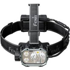 Fenix Hp35R, Usb-C Rechargeable Head Torch 4000 Lm 450M Beam Rear Battery With Red Safety Light Ip66 Weatherproof One Size