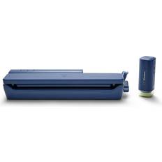 FoodSaver Vacuum Sealers FoodSaver Handheld+ 2-in-1 Vacuum Sealing System, Matte Indigo Blue