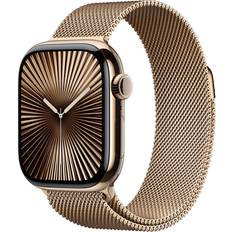 Apple Watch Series 10 GPS 42mm Titanium Case Milanese Loop