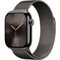 Apple Watch Series 10 GPS 42mm Titanium Case Milanese Loop