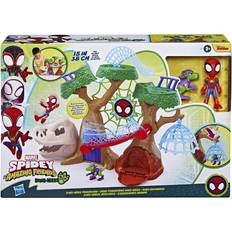 Spider-Man Play Set Disney Marvel Spidey & Friends Webs Treehouse