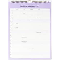 Purple Calendars Flying Tiger Copenhagen Purple Family Wall Planner