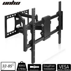 Unho Twin Arm TV Wall Mount Bracket 50 55 60 65 75 80 85 Inch