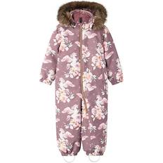 18-24M - Jungen Overalls Name It Snow10 Overall - Grape Shake