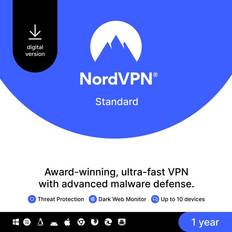 NordVPN Office Software NordVPN Software Subscription 6 Months, 1 License