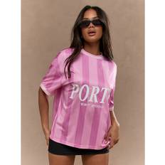 Shein Drop Shoulder Oversized Football Jersey
