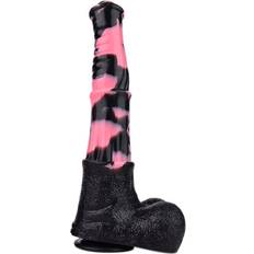 Sexleksaker Pink Alien Mustang Mastery Dildo 34,5 cm